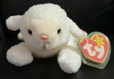 TY BEANIE BABIES FLEECE THE LAMB RARE ERRORS RETIRED ORIGINAL OWNER NWT