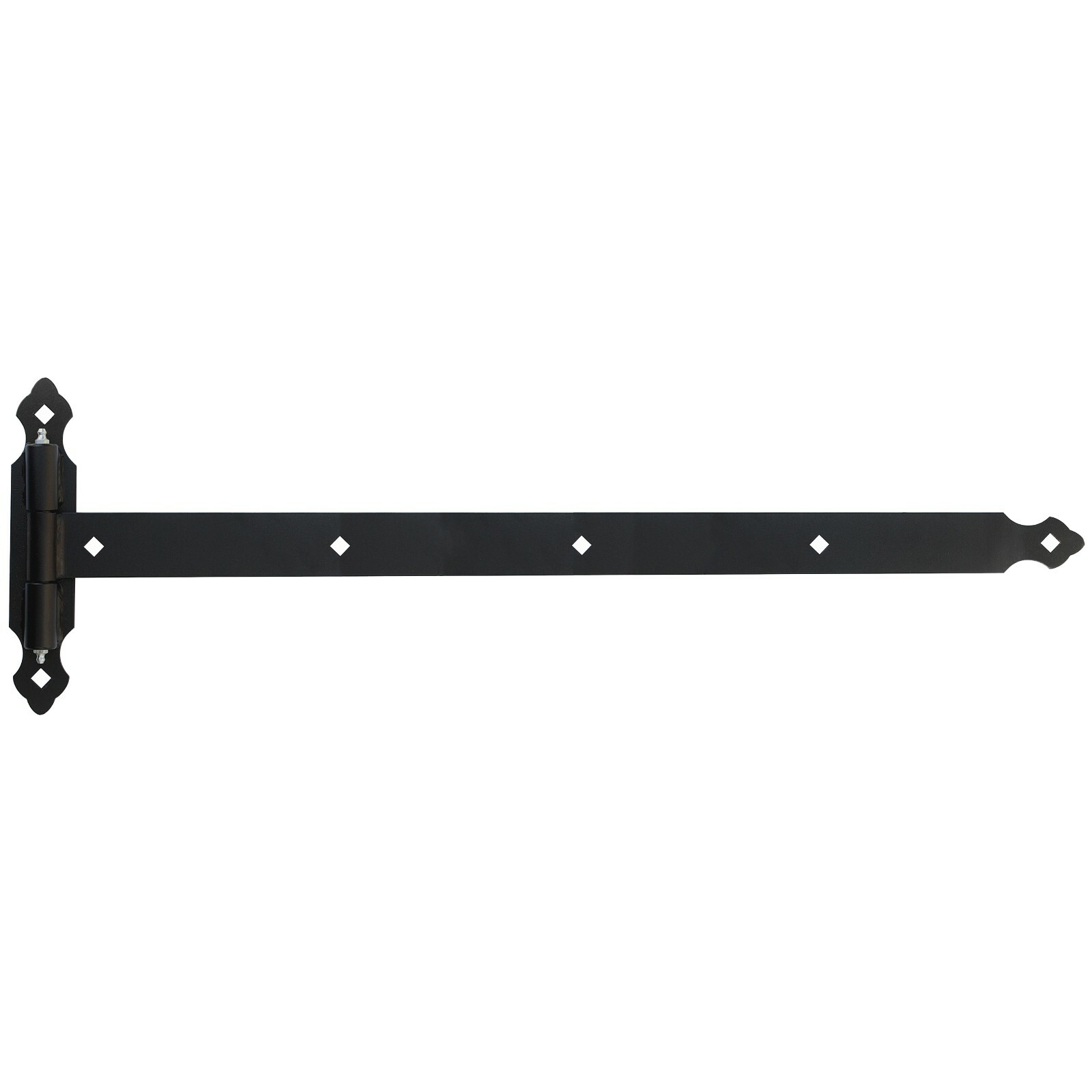 Loading Band 800 mm Plate 230 mm Gate Hinges T-Hinges Heavy Black