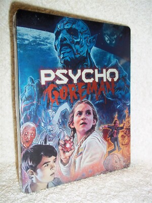 Psycho Goreman (Blu-ray/DVD, 2023, STEELBOOK) NEW Matthew