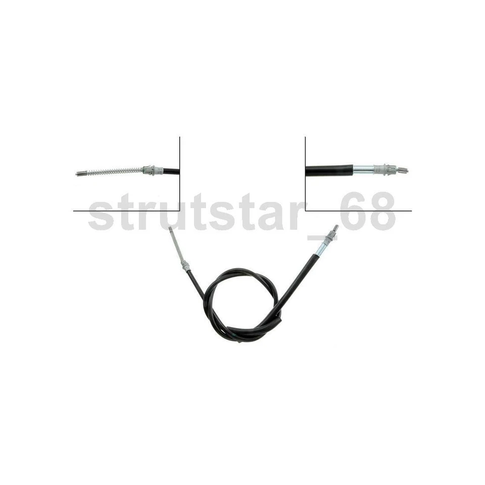 2 cables de freno de estacionamiento traseros para Chrysler LeBaron 1990 1991 Chrysler LeBaron Foto 2 de 4
