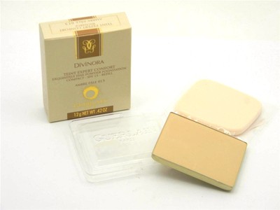 Guerlain Divinora Fine Powder Foundation Compact 613 Ambre Pale Refill