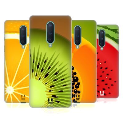 HEAD CASE DESIGNS FRUITY SOFT GEL CASE FOR GOOGLE ONEPLUS PHONES