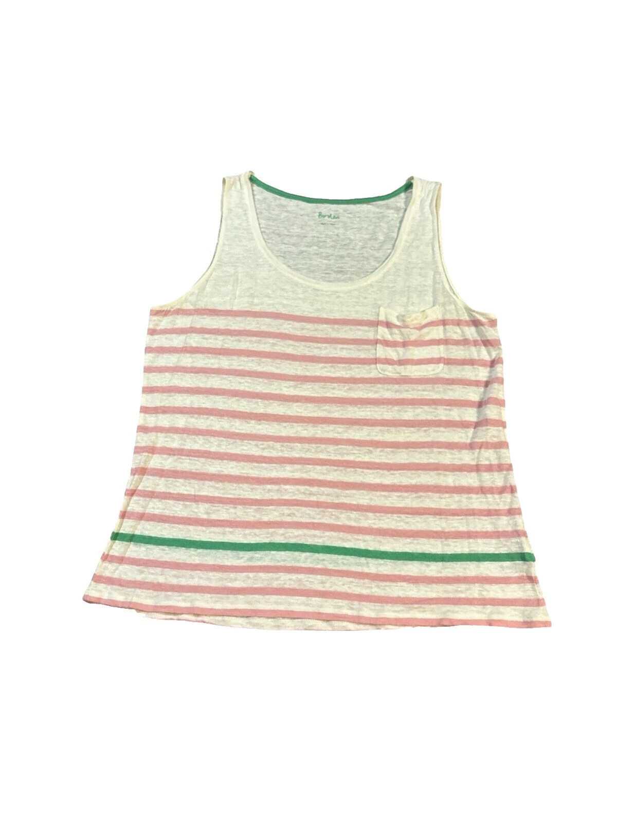 Camisetas sin mangas a rayas Boden para De mujer