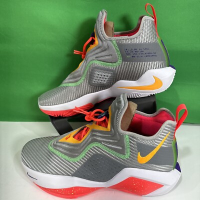 NIKE - ナイキ　LEBRON SOLDIER  ⅩⅣ  EP Nike Lebron Soldier XIV,Men's Size 11 ,LT Smoke Grey/Orange Pulse