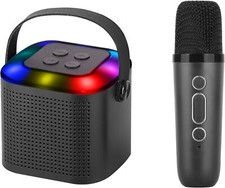 IQ Sound IQ-808K 15" Mini Karaok Speaker Blutooth Voice Effect Colorful Light