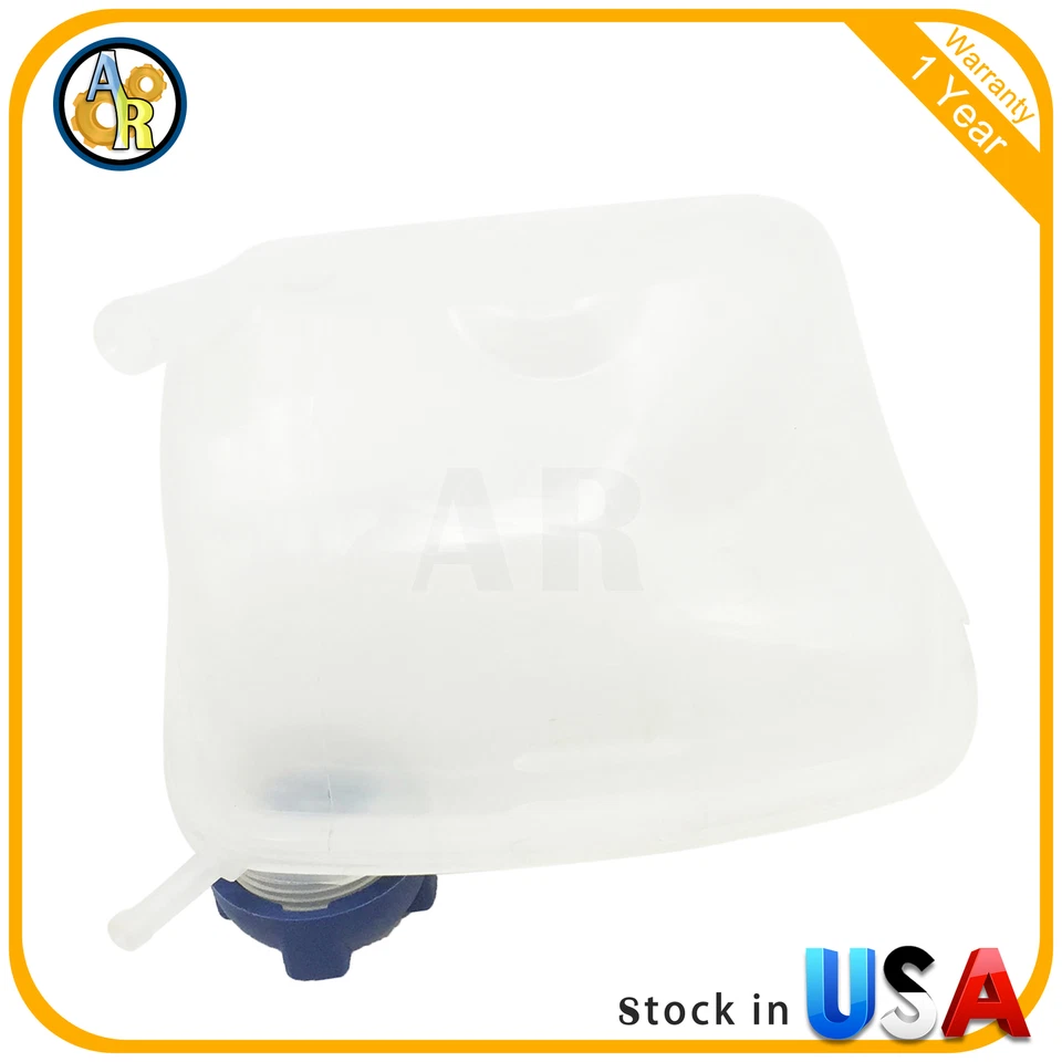 Coolant Recovery Tank W/ Sensor Hole For 82-93 VW Cabriolet Golf Jetta - Image 4 of 4