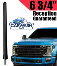 Short Antenna fits Ford F-250 Super Duty - (2017-2026) - 6 3/4" ANTENNA MAST