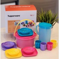 Tupperware 14pcs Miniature Cooking Set Kids Play Mini Toy Set Xmas Gift