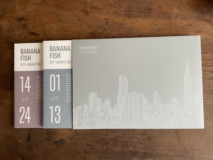 BANANA FISH　KEY ANIMATION MAPPA BANANA FISH KEY ANIMATION art book 2 set anime 1 - 24