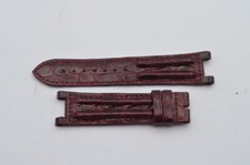 Cartier Pasha Bracciale IN Pelle 20MM Chiusur a Fibbia 18MM Nuovo 20-18 Rosso