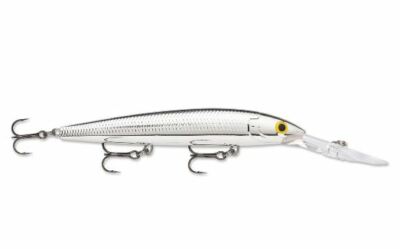 Rapala Down Deep Husky Jerk 14 - Pure Chrome - 5 1/2'' 13/16 oz Diving Lure
