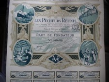 TOP - LES PECHEURS REUNIS - part de fondateur