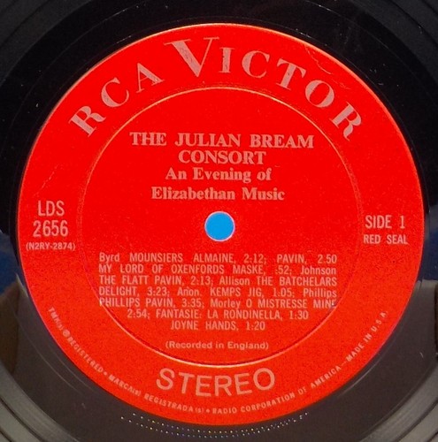 Bream, Dupre, Hall, Sandeman 1xLP Box Set Julian Bream Consort LDS 2656 NM BS2 - Picture 8 of 8