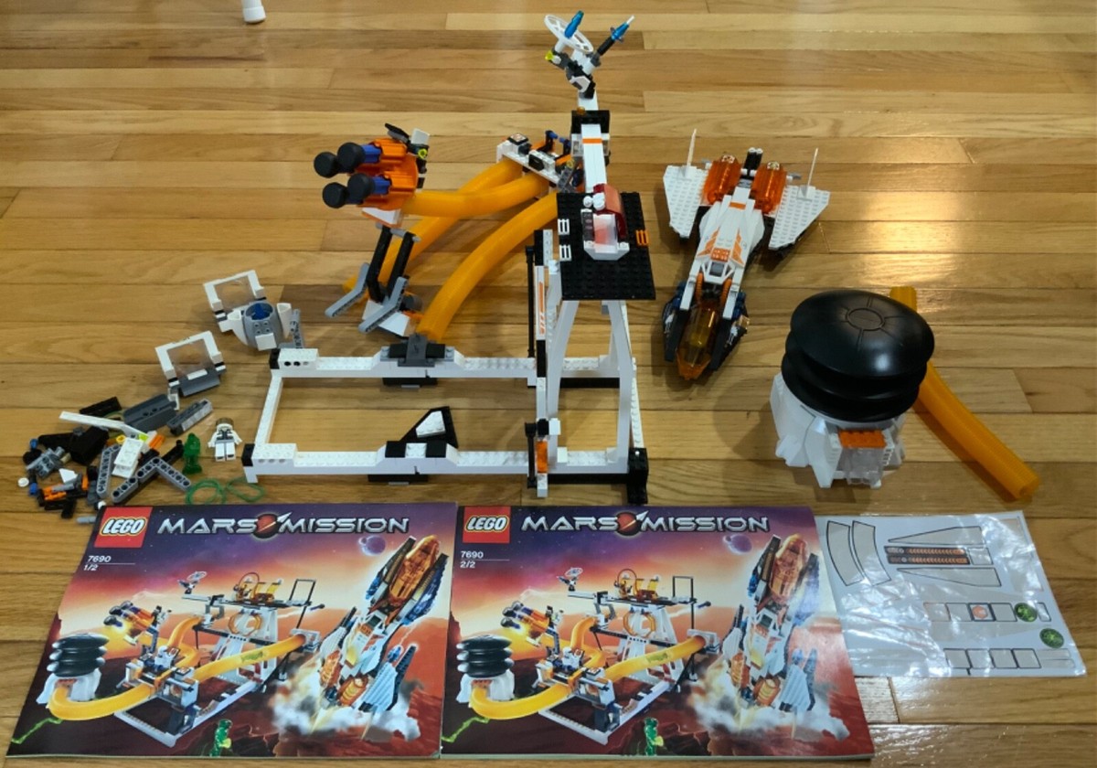 シスマーシャル Lego Mars Mission 7690 Eagle Command Base Space Set Instructions