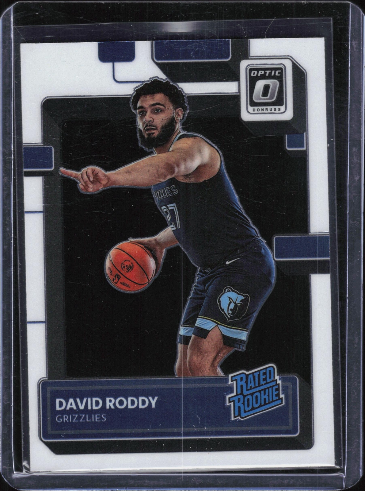 2022-23 Donruss Optic #225 David Roddy Rated Rookie