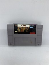Clue (Super Nintendo Entertainment System, 1992) SNES Tested Works Authentic