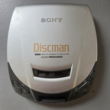 Sony Discman Walkman D-193 Digital Mega Bass Portable Compact Disc CD Player Y2K