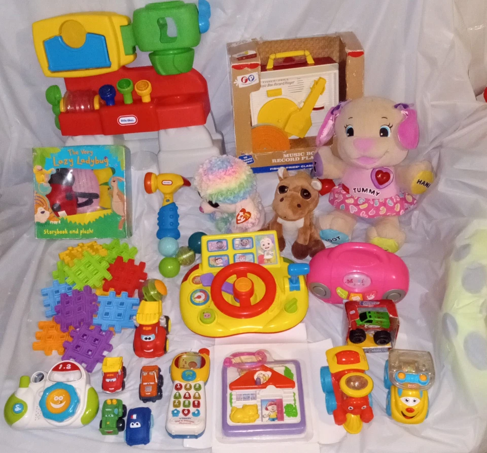 Lote de 35 juguetes de aprendizaje Vtech Fisher-Price LeapFrog desarrollo bebé niño pequeño Foto 3 de 4