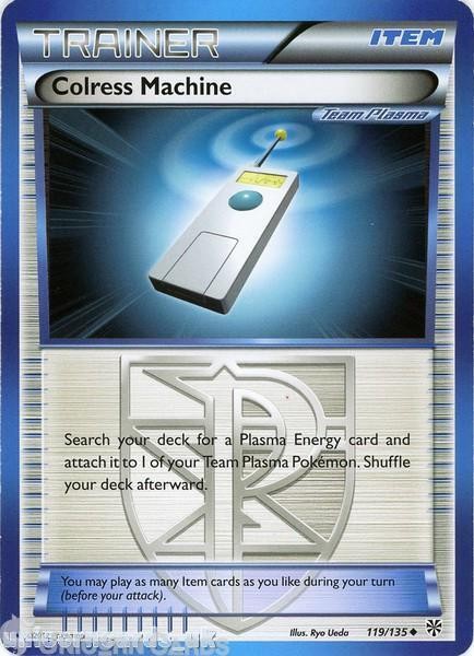 Colress Machine 119/135 LBD Uncommon Mint Pokemon Card