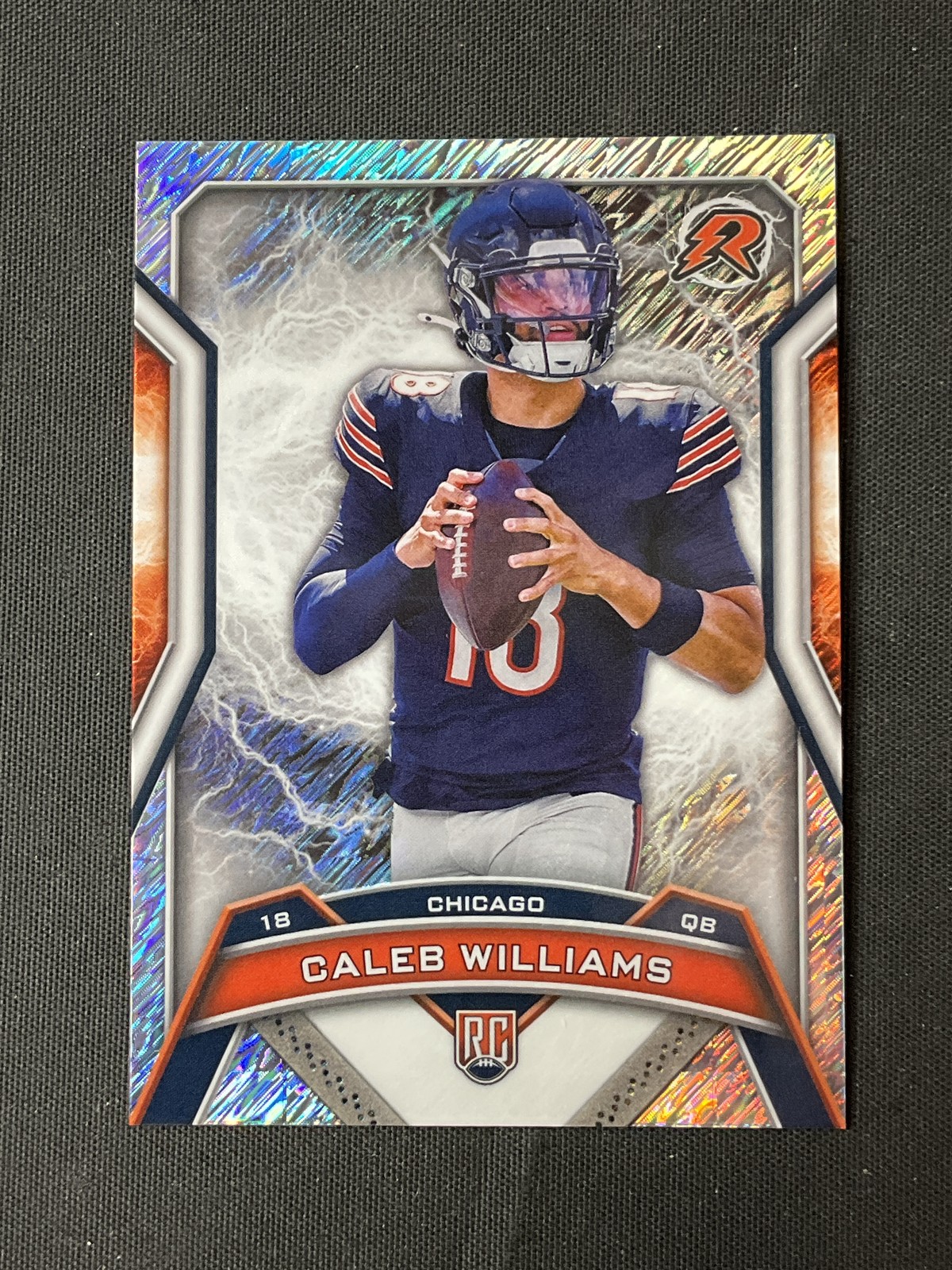 2024 Topps Resurgence #117 Caleb Williams Silver Static Chicago Bears