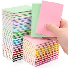  60 Packs Pocket Notebook 2.5" x 4" Mini Notebooks Bulk Thread Stitching Small 