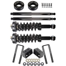 3 inch Front & Rear Leveling Kit & 4X Struts Shocks For 2009-2012 Ford F150 2WD