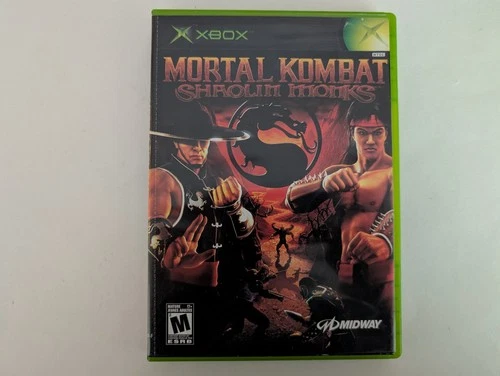 Mortal Kombat: Shaolin Monks (Microsoft Xbox, 2005) COMPLETE & GREAT CONDITION!