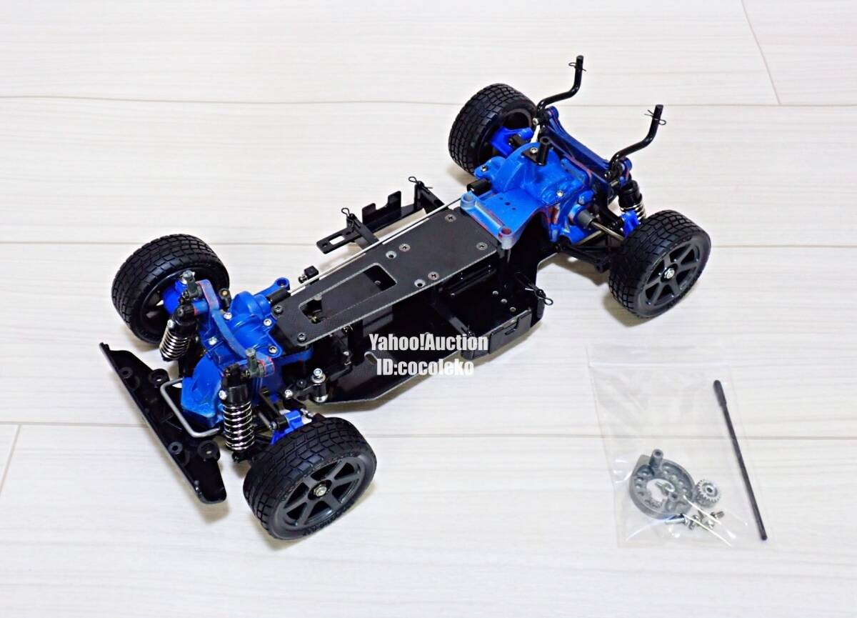 タミヤ TA02&FWD CAR F.R.P CHASSIS SET 他 TAMIYA 1/10 TA02 FRP chassis with optional parts Blue Ver | eBay