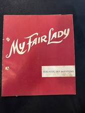 Theater des Westens. My Fair Lady. 1961/1962. Theaterprogramm. Gelocht.