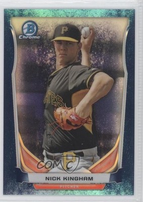 2014 Bowman Chrome Bubbles Refractor 43/99 Nick Kingham #PS-NK 1q7