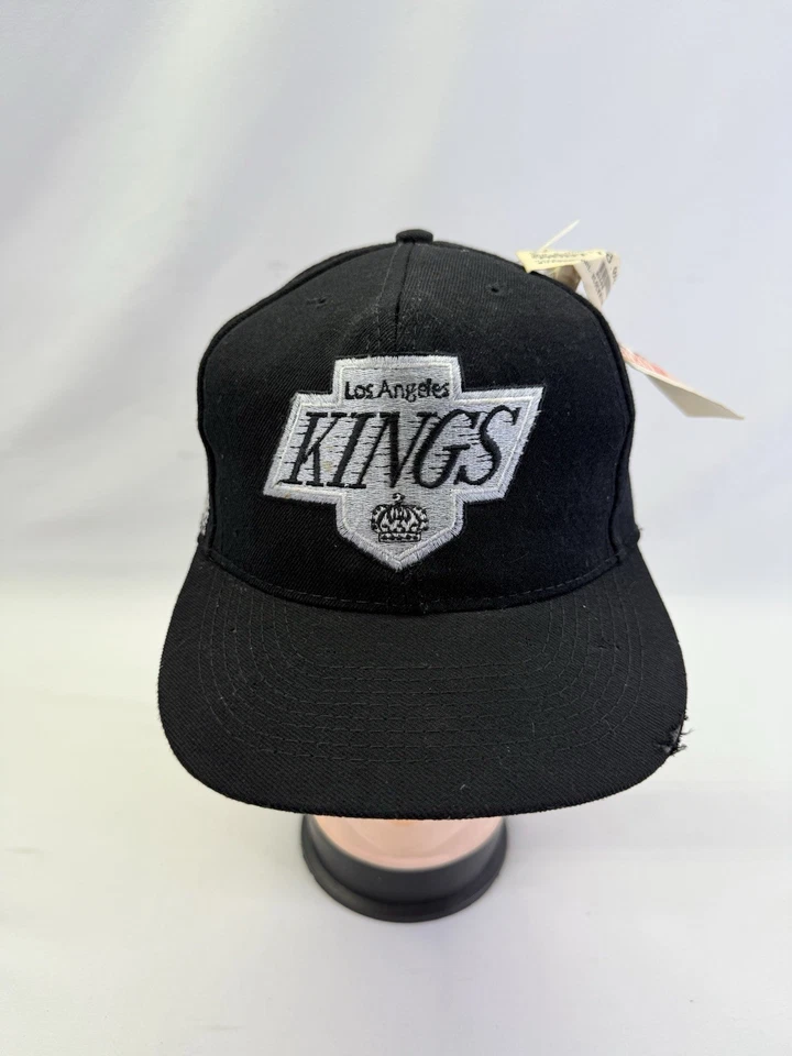 NWT 90's Los Angeles Kings American Needle BlockheadSnapback Hat Wool VINTAGE! - Image 2 of 4