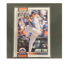 Topps Jonah Tong #BP-105 2025 Bowman New York Mets Rookie MLB Baseball Card