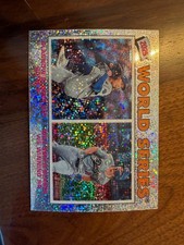 2026 Topps Heritage Silver Sparkle #312 World Series NM+ SP Glasnow Smith short
