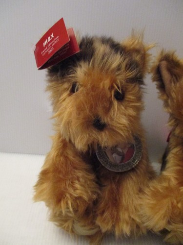 Victoria’s Secret 2003 Max & Lucy Yorkie Dogs Plush Set w Tags & Frame Collars - Picture 3 of 4