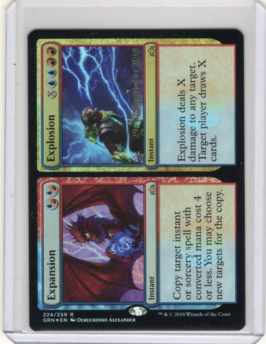 MTG - Expansion  Explosion - 224 - GRN Prerelease Cards - NM Foil - 2018 Magic