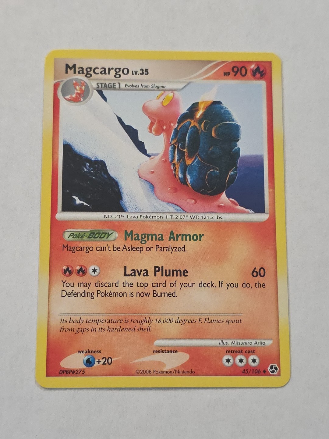 2008 DIAMOND & PEARL GREAT ENCOUNTERS MAGCARGO 45/106