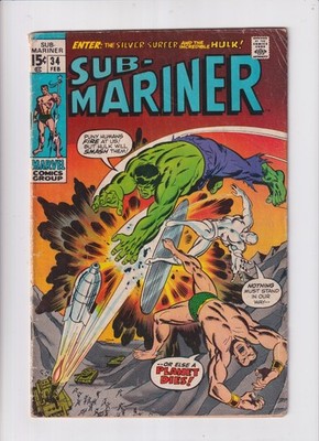 Sub-Mariner (1968) #  34 (3.5-VG-) (1871702) 1st Titans Three, Prelude to The...
