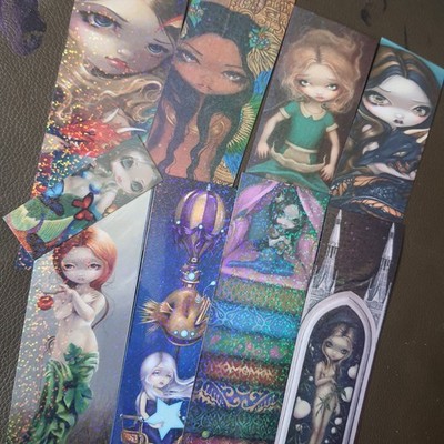 Jasmine Becket-Griffith 9 Bookmarks B-Grade Big Eyes Fairy Art Strangeling 