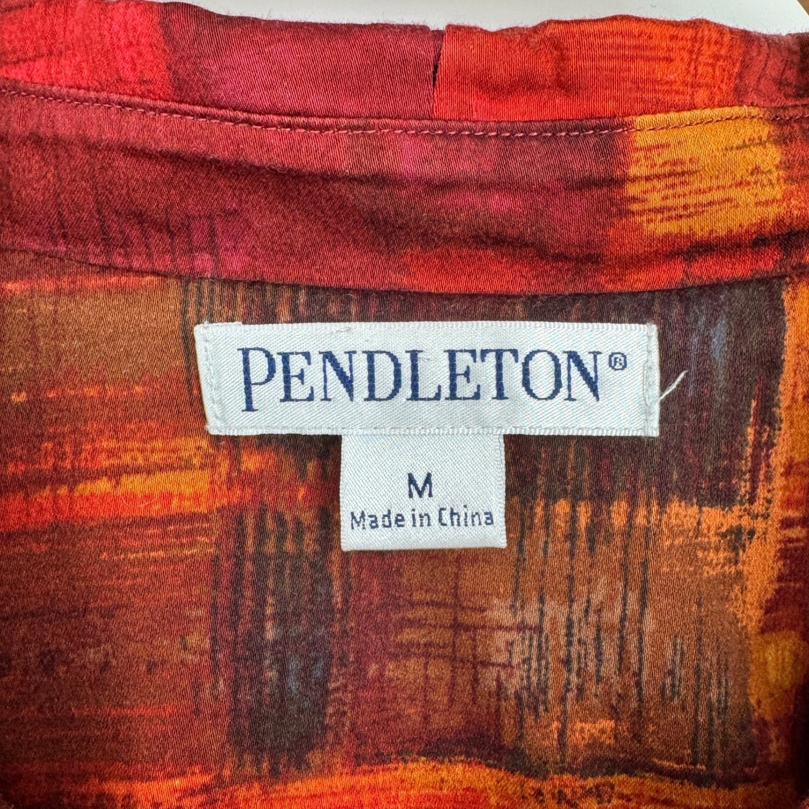 Pendleton Zip Front Jacket Size Medium Multicolor… - image 10