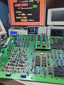 Dr Mario Nintendo VS Unisystem CPU & Satellite Vintage Arcade Circuit Board PCB