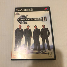 Spike King of Colosseum II PS2 Wrestling Manual Included CERO 12 NTSC-J