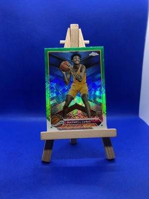 Maxwell Lewis Topps Chrome 2024 LOGOFRACTOR Rookie L.A Lakers NBA