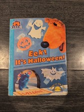 Bear in the Big Blue House Eek! It's Halloween! Rare Glow In The Dark Board Book