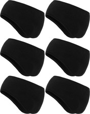 6 Pack Winter Ear Warmer Headbands Full Cover Men Women Running Cycling Ski Snow