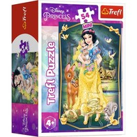 Trefl Mini 54 Teile Puzzle SchöNe Prinzessinnen