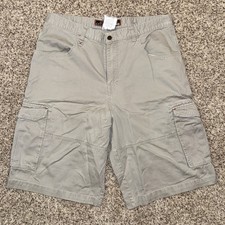 Vintage 90's JNCO khaki cargo shorts - Sz 37