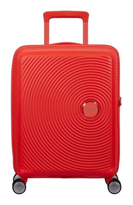 American Tourister Soundbox Spinner 55 / 20 TSA EXP Trolley Neon Orange Neu