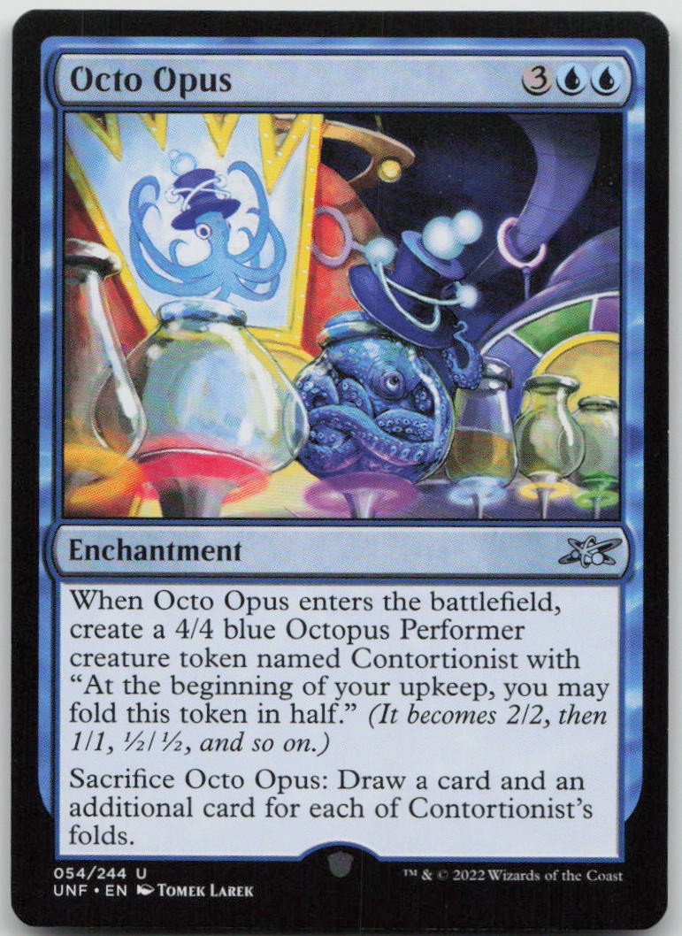 Octo Opus #54 Uncommon Unfinity Magic: The Gathering Warped