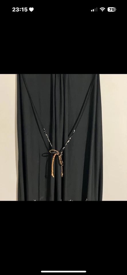 Caroline K Morgan Size L Womens strapless summer Dress Sleeveless Stretch Casual - image 4 of 4