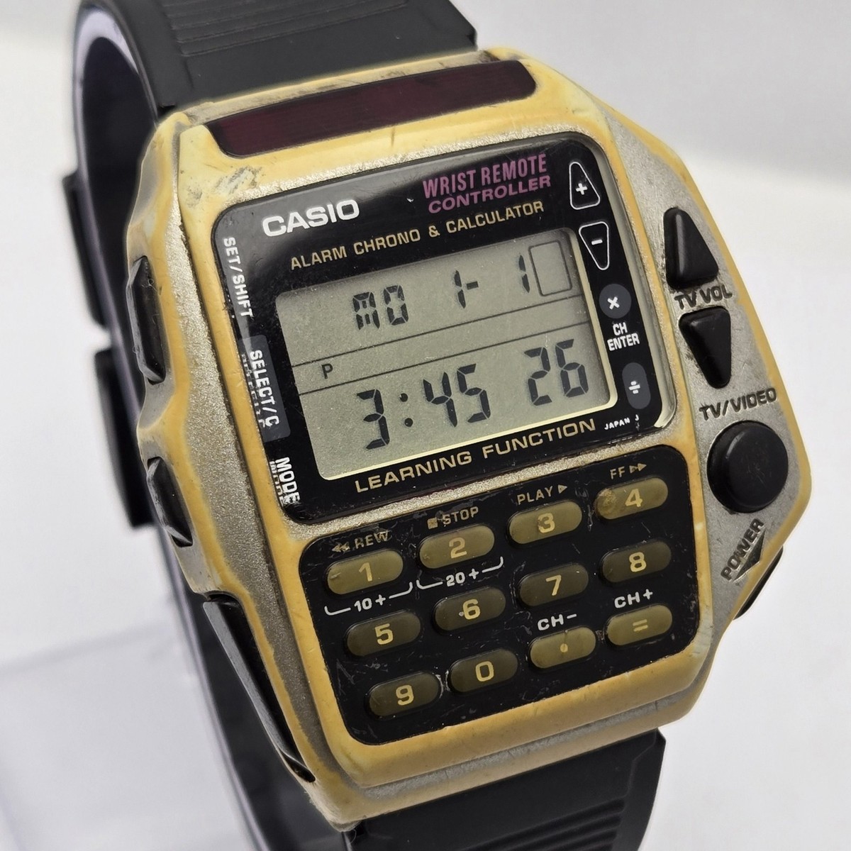 Casio CMD-40 Calculator Wrist Remote Controller 1174 Vintage Men's